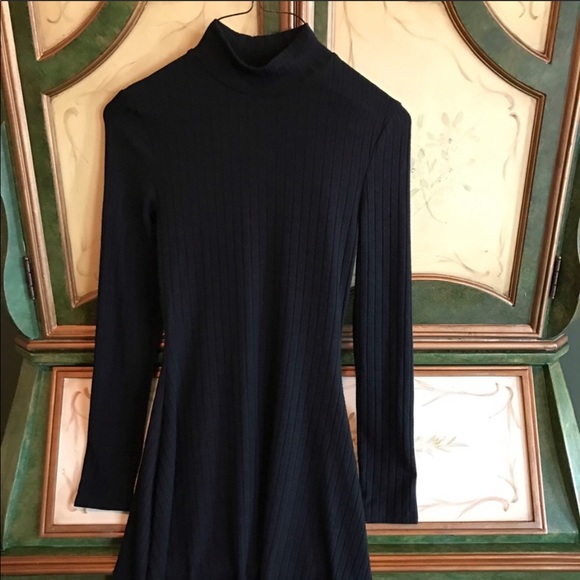 Black Sweater Dress - Picture 2 of 4